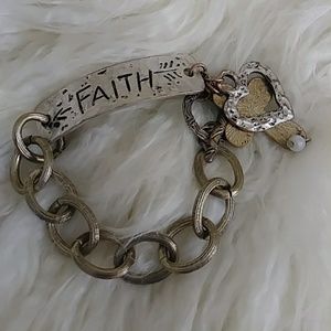 Fashionable Toggle Bracelet.